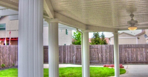 Southern California Patio Cover Aluminium Solid